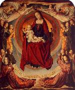 Master of Moulins Coronation of the Virgin Spain oil painting artist